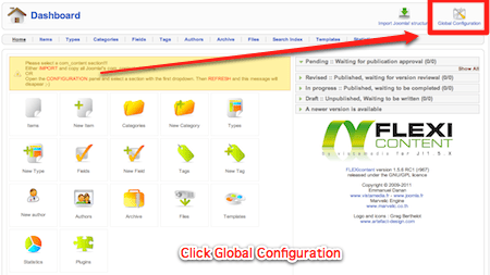 ตั้งค่า Configuration กำหนด root Section 