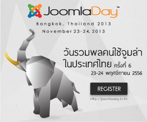 Click to JoomlaDay Bangkok 2013