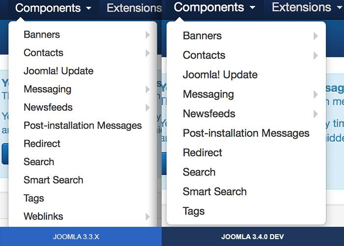 ถอด Component Web Links จากเมนู Components