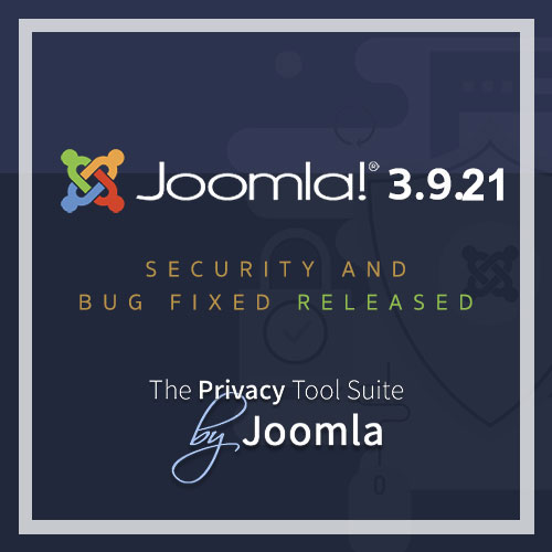 Joomla! 3.9.21 ถูกปล่อยแล้ว