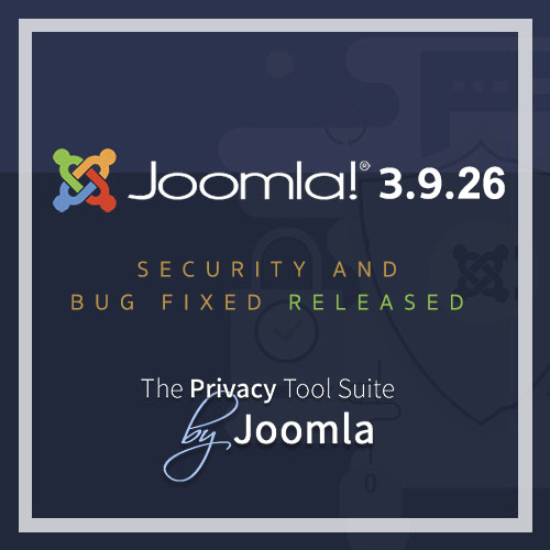 Joomla! 3.9.26 ถูกปล่อยแล้ว