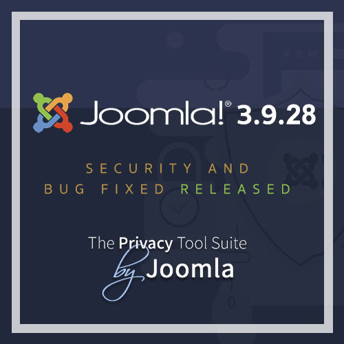 Joomla! 3.9.28 ถูกปล่อยแล้ว