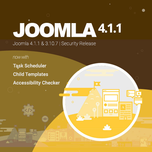 Joomla 4.1.1 และ Joomla 3.10.7 ถูกปล่อยแล้ว!