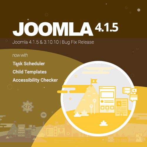 Joomla 4.1.5 และ Joomla 3.10.10 ถูกปล่อยแล้ว!