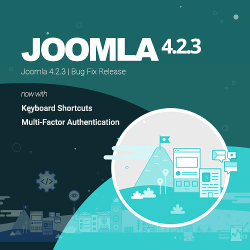 Joomla 4.2.3 แก้ไขข้อบกพร่อง