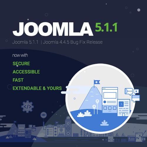 Joomla 5.1.1 และ Joomla 4.4.5 มาแล้ว!