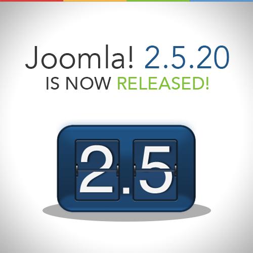 Joomla! 2.5.20