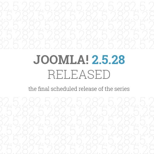 Joomla! 2.5.28 ถูกปล่อยแล้ว