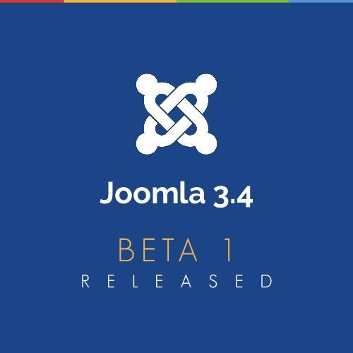 Joomla! 3.4 เบต้า 1 เปิดตัวแล้ว
