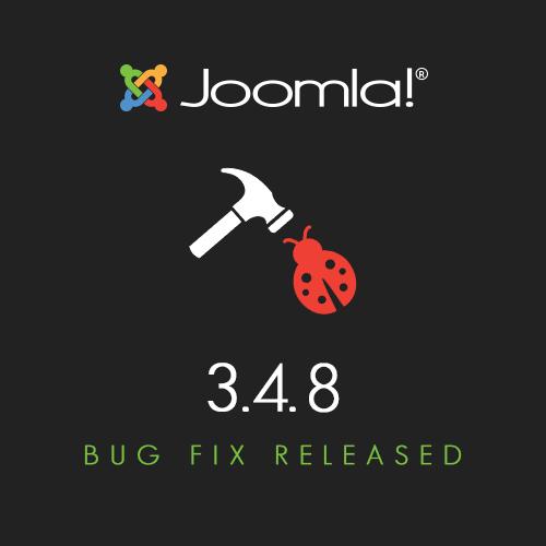 Joomla! 3.4.8 ออกแล้ว