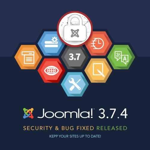 Joomla! 3.7.4 ถูกปล่อยแล้ว