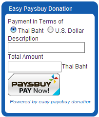 Extensions of the month! Easy Paysbuy Donation v1.0