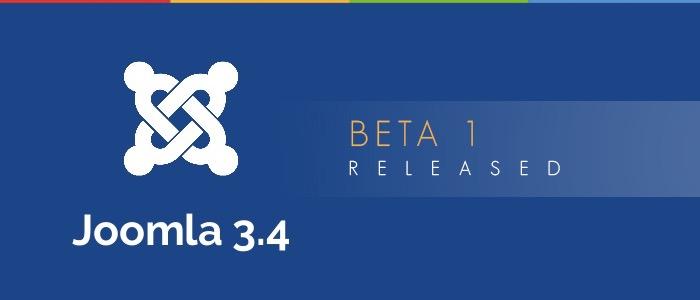 Joomla! 3.4 เบต้า 1 เปิดตัวแล้ว