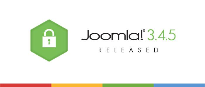 Joomla! 3.4.5 ออกแล้ว