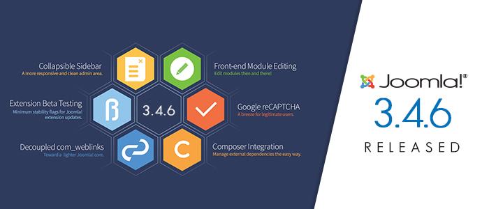 Joomla! 3.4.6 ออกแล้ว