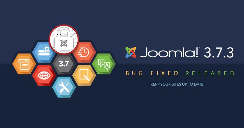 Joomla! 3.7.3 ถูกปล่อยแล้ว