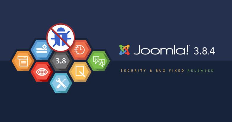 Joomla! 3.8.4 ถูกปล่อยแล้ว