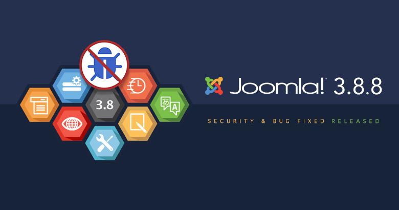 Joomla! 3.8.8 ถูกปล่อยแล้ว