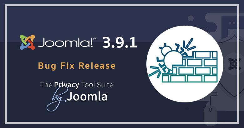 Joomla! 3.9.1 ถูกปล่อยแล้ว