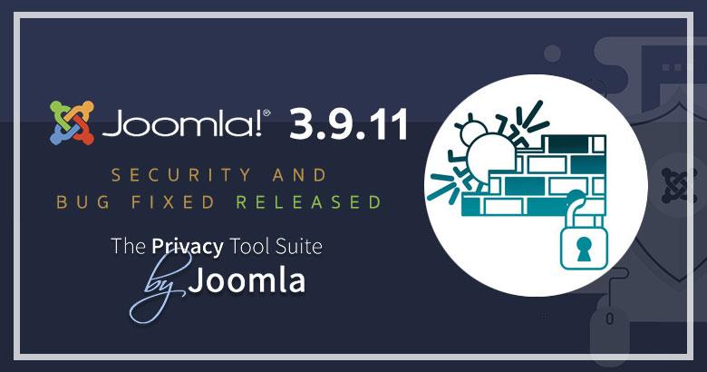 Joomla! 3.9.11 ถูกปล่อยแล้ว