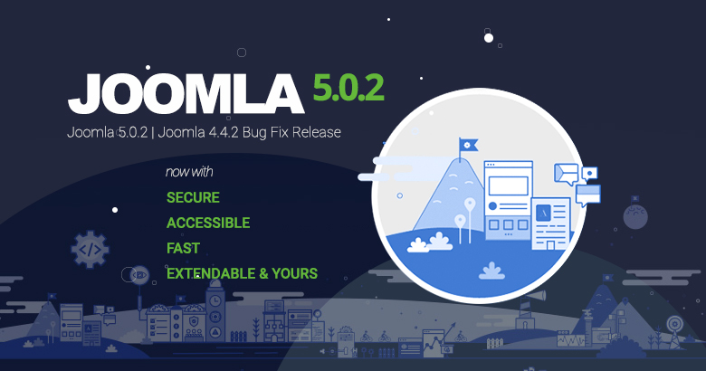 Joomla 5.0.2 และ Joomla 4.4.2 รุ่นแก้ไขข้อบกพร่อง
