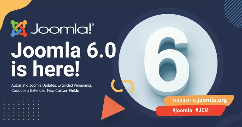 Joomla 6.0 และ Joomla 5.4 มาแล้ว!